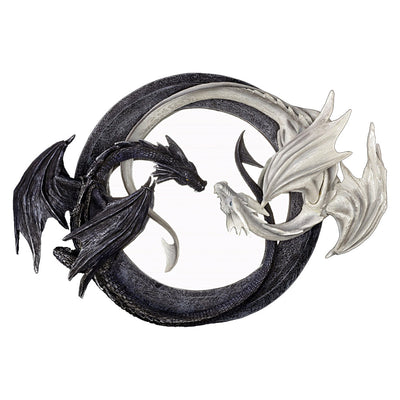 Dragon Ying Yang Wall Mirror