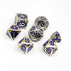 Dungeon Delve - Tomb of the Dead 7 Piece RPG set Alloy Metal Dice