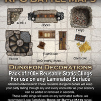 Battle Mats: Add On Scenery - Dungeon Decorations
