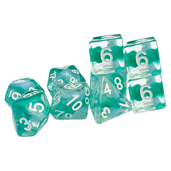 Dungeon Crawl Classics: Traditional Thracian Azure Swirl (9-Set)