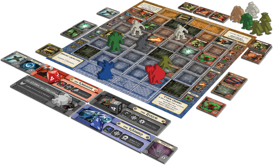 Dungeon Heroes: Second Edition - Cooperative Dungeon Crawler Board Game