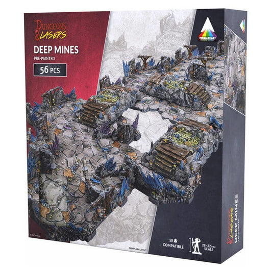 Dungeons & Lasers: Deep Mines Pre-Painted