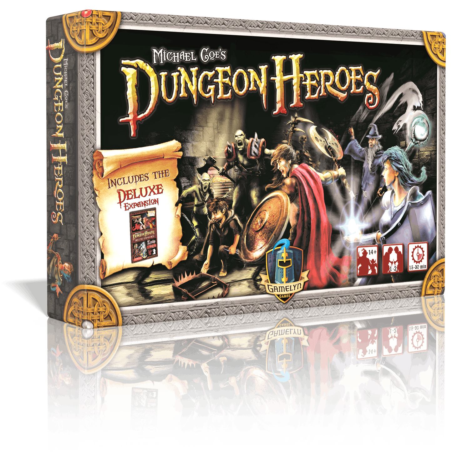 Dungeon Heroes: Second Edition - Cooperative Dungeon Crawler Board Game