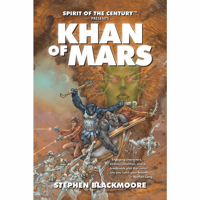 EHP2005 Spirit Of The Century Khan Of Mars Fiction Book Evil Hat Productions