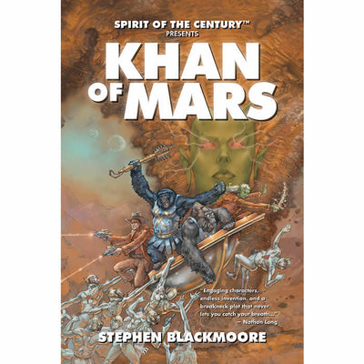EHP2005 Spirit Of The Century Khan Of Mars Fiction Book Evil Hat Productions