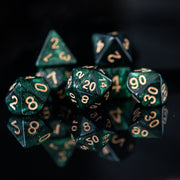Enchanted Forest Dew Acrylic Dice Set