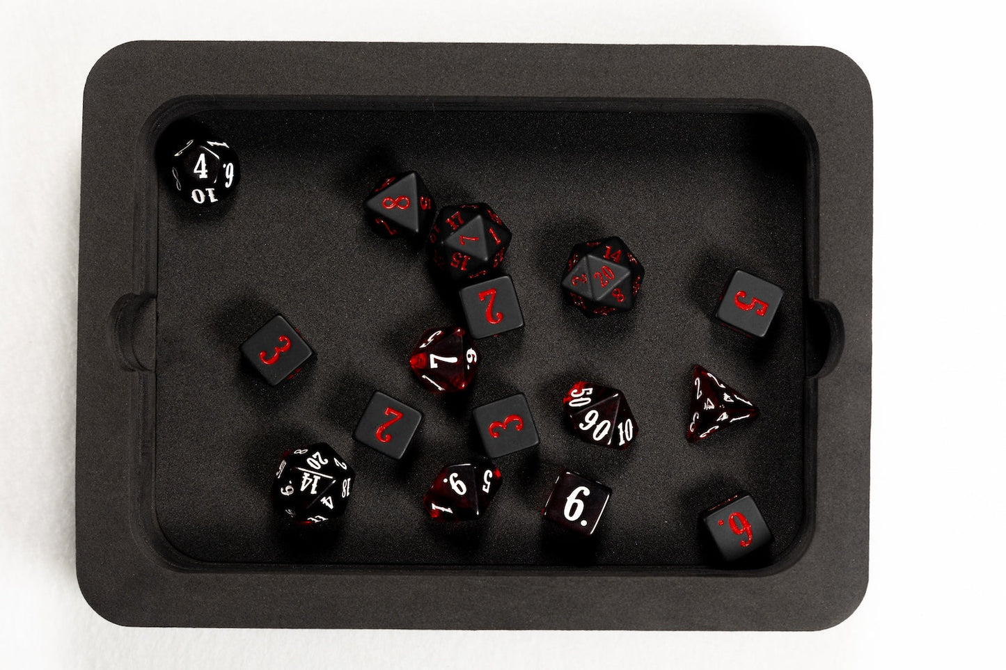 Epic Character Class Dice Set: The Rogue – 16-Piece Resin Dice in Rolling Tray Tin