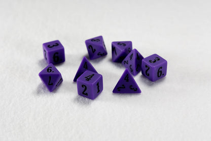 Epic Character Class Dice Set: The Wizard – 16-Piece Resin Dice in Rolling Tray Tin