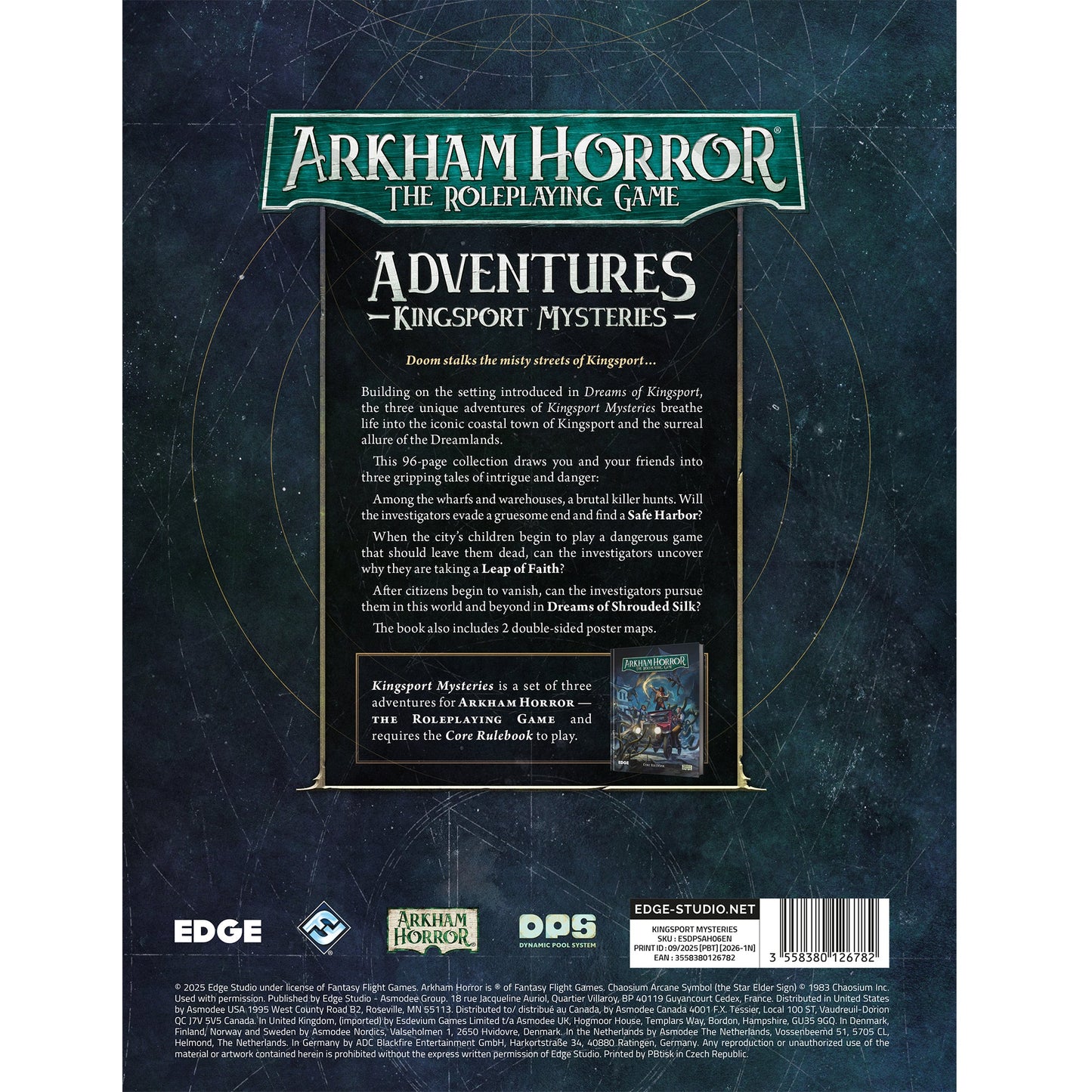 Arkham Horror RPG: Kingsport Mysteries