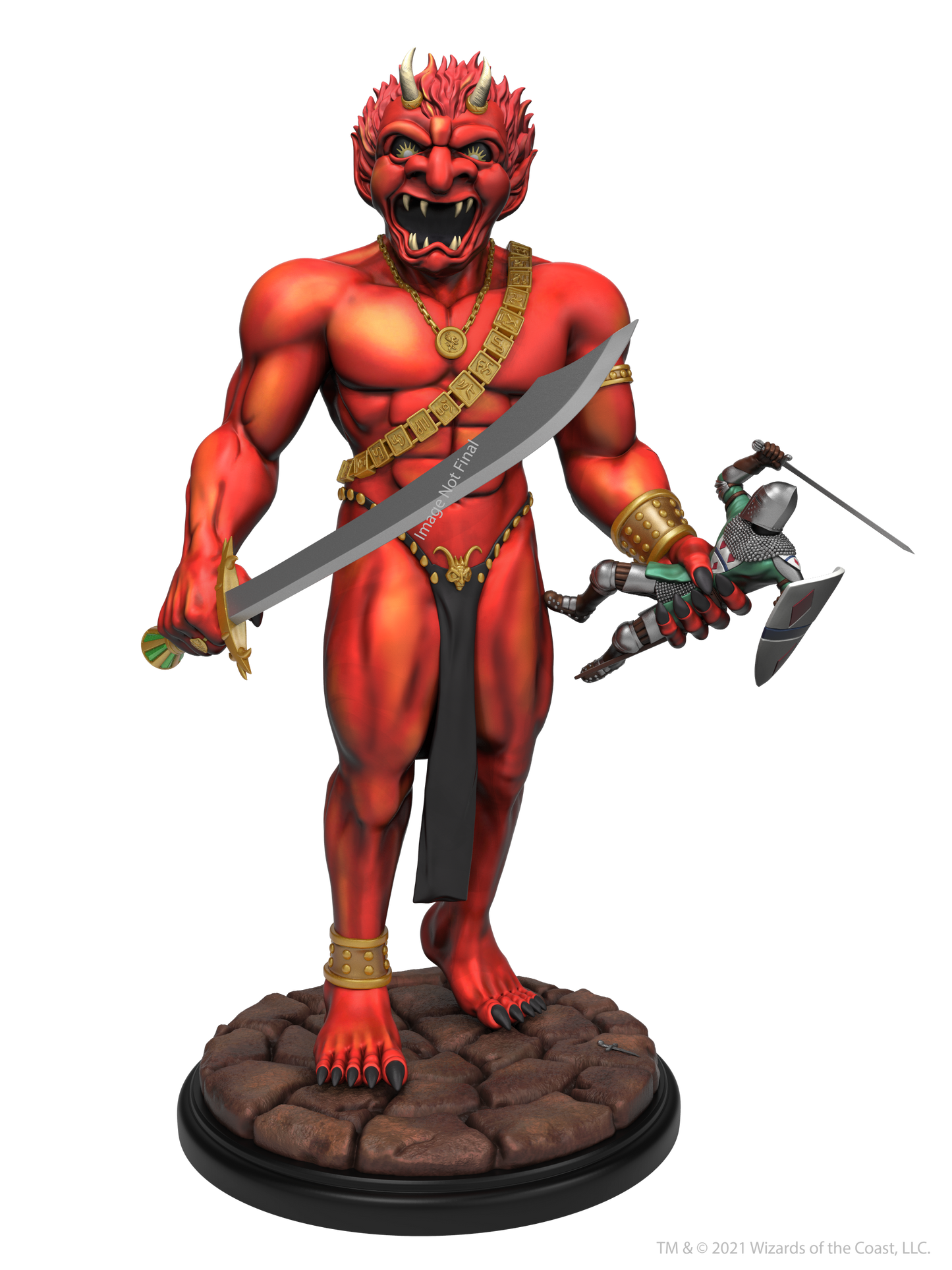 D&D: Efreeti Premium Statue