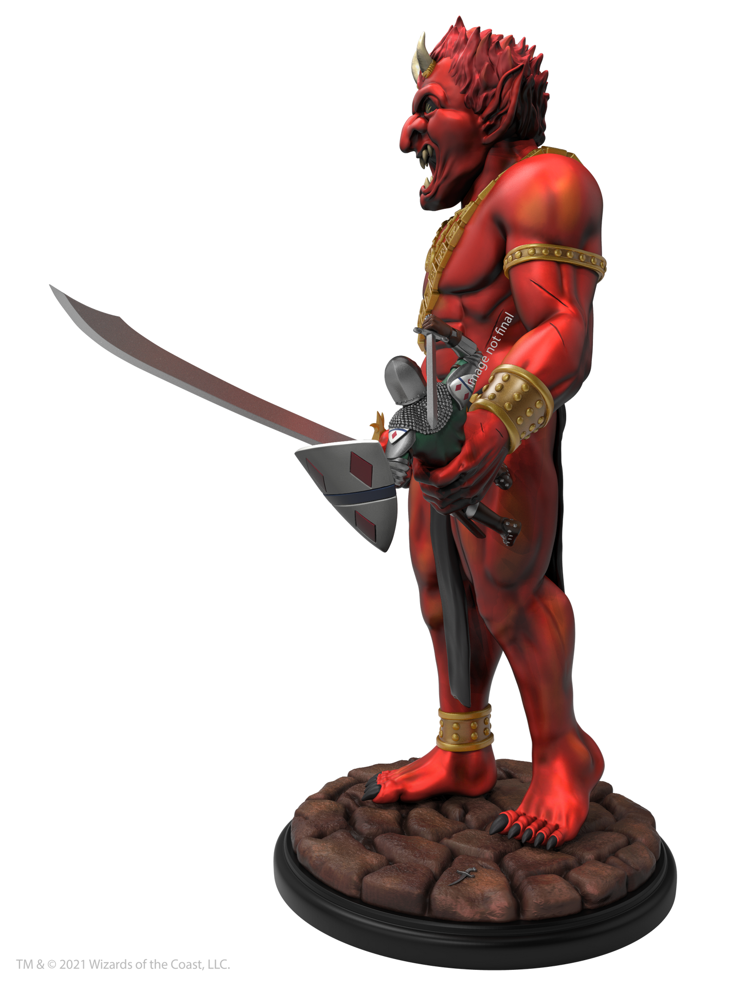 D&D: Efreeti Premium Statue