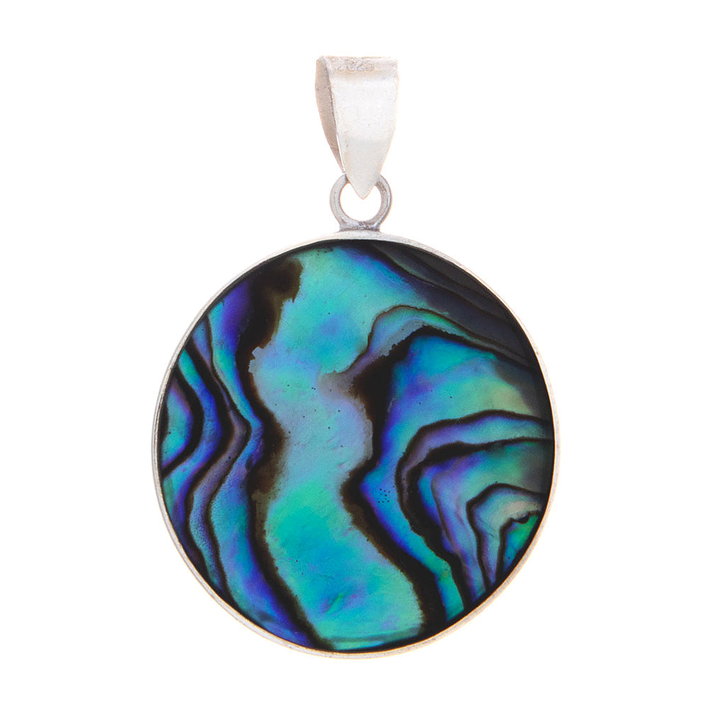 Eye of Horus Abalone Shell Pendant
