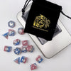 Elemental Glimmer - 14 Piece DnD Dice Set | Acrylic RPG Gaming Dice