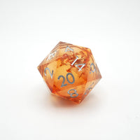Elixir of Enchantment - Giant D20 Liquid Core DnD Dice Set | Acrylic RPG Gaming Dice