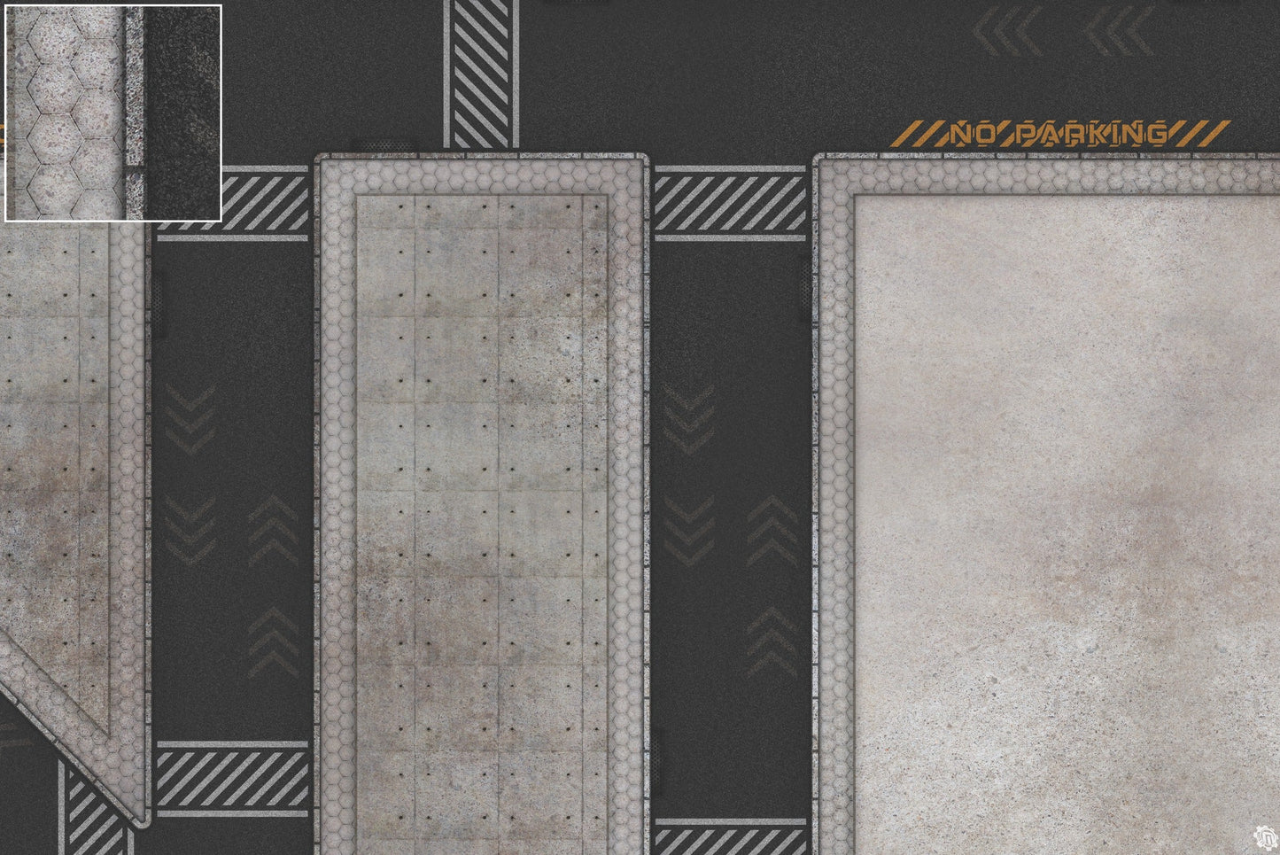 Mats by Mars: Hab Blok A Tabletop Wargaming Play Mat
