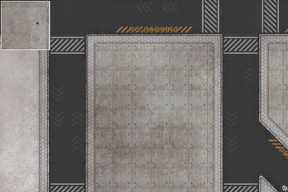 Mats by Mars: Hab Blok B Tabletop Wargaming Play Mat