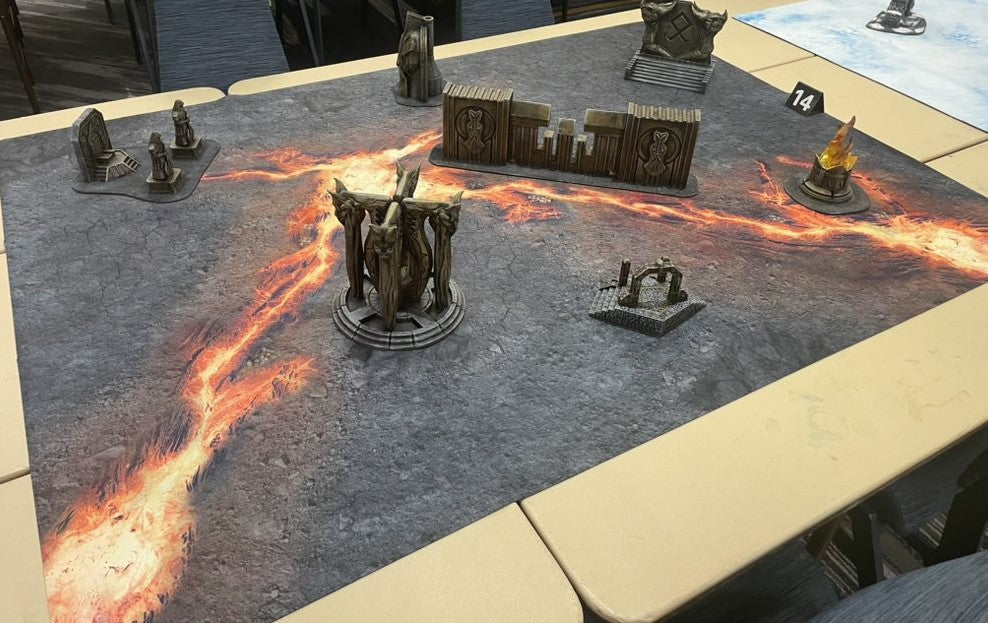 Infernal Steppes - Neoprene Battle Mat
