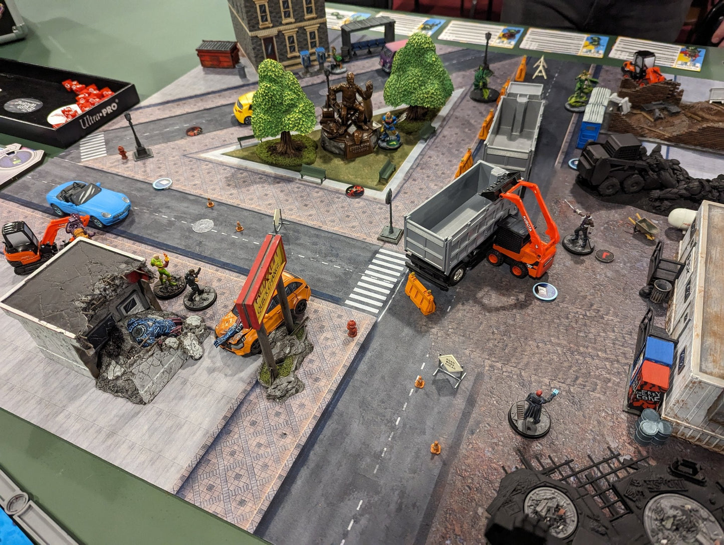 Modern City 2 Neoprene Battle Mat – Urban Wargaming & RPG Play Mat
