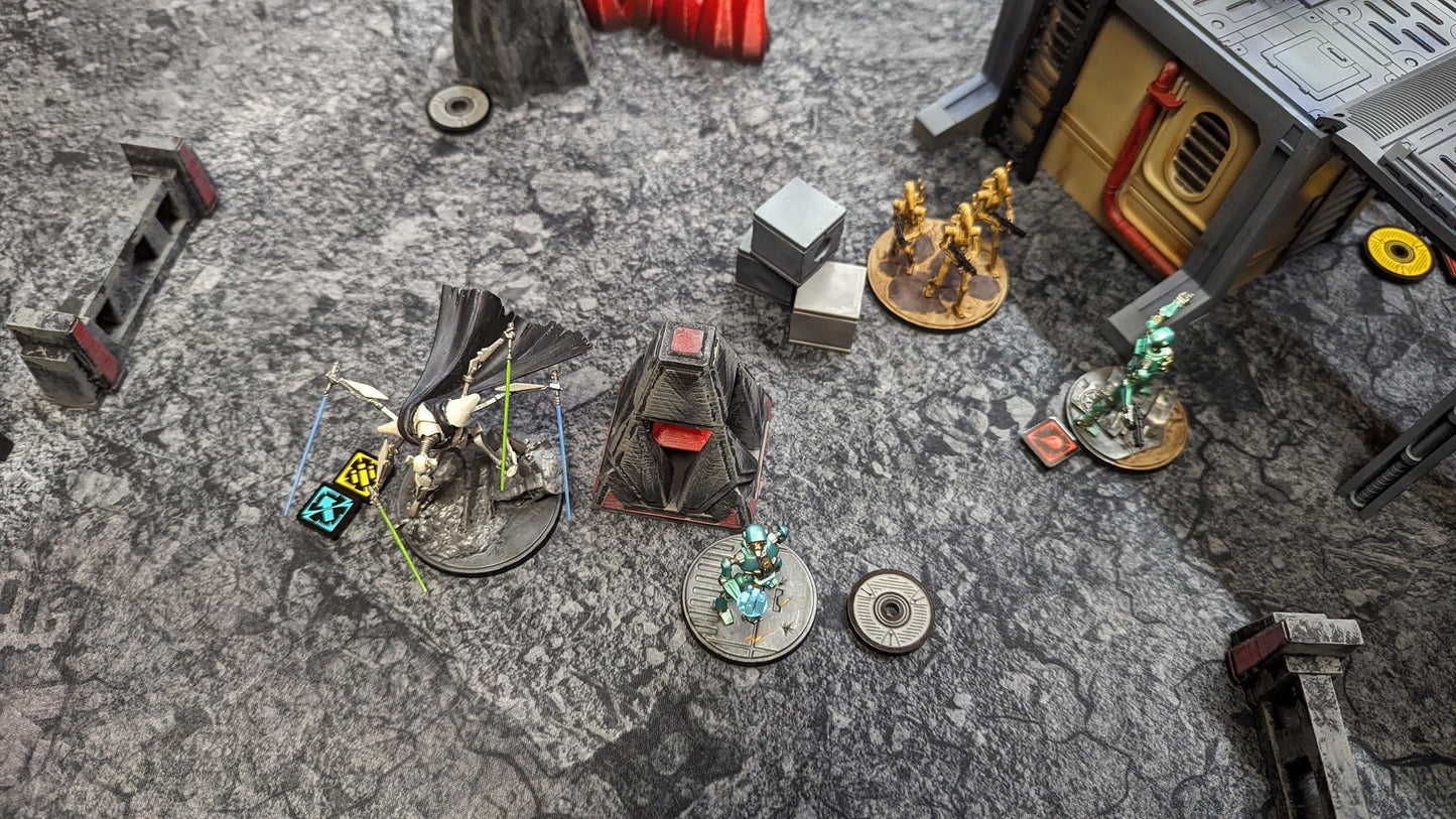 Ashen Wastelands – Neoprene Battle Mat for Warhammer, D&D & More