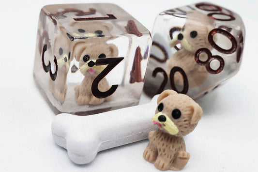 Hazel the Good Doggo RPG Dice Set