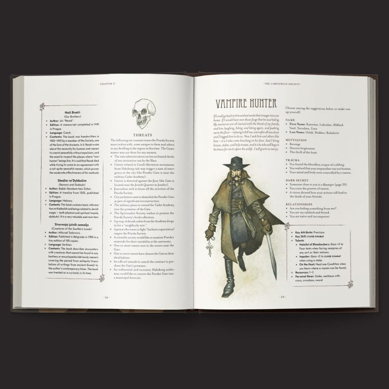 Vaesen: Nordic Horror RPG - Mythic Carpathia