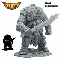 FLM28002 Orc Bagg Frantic Figure Kit 28mm Heroic Scale Miniature Unpainted