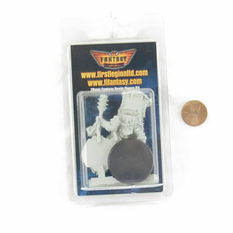 FLM28004 Orc Garr Iron Handed Figure Kit 28mm Heroic Scale Miniature Unpainted
