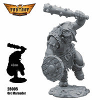 FLM28005 Orc Marauder Figure Kit 28mm Heroic Scale Miniature Unpainted