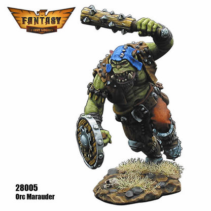 FLM28005 Orc Marauder Figure Kit 28mm Heroic Scale Miniature Unpainted