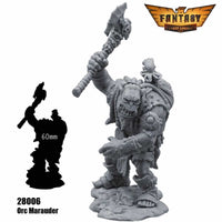 FLM28006 Orc Marauder Figure Kit 28mm Heroic Scale Miniature Unpainted