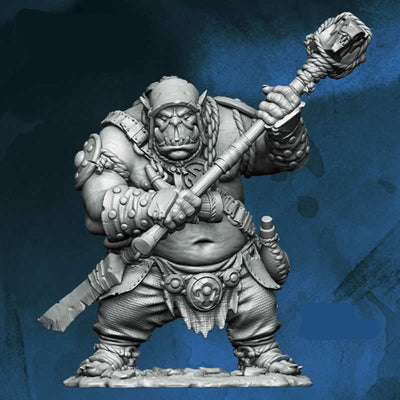 FLM28008 Orc Marauder Figure Kit 28mm Heroic Scale Miniature Unpainted