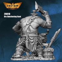FLM28010 Orc Butchering Goat Figure Kit 28mm Heroic Scale Miniature Unpainted