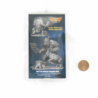 FLM28011 Orc Butcher Dragging Goat Figure Kit 28mm Heroic Scale Miniature Unpainted