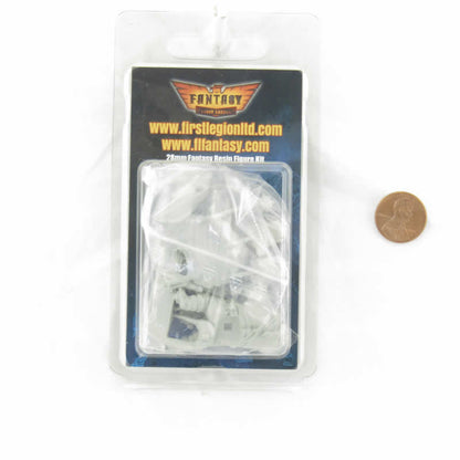 FLM28015 Orc Woman with Crying Child Figure Kit 28mm Heroic Scale Miniature Unpainted