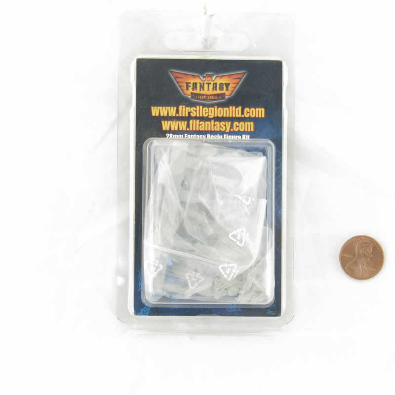 FLM28017 Orc Woman with Food Bucket Figure Kit 28mm Heroic Scale Miniature Unpainted
