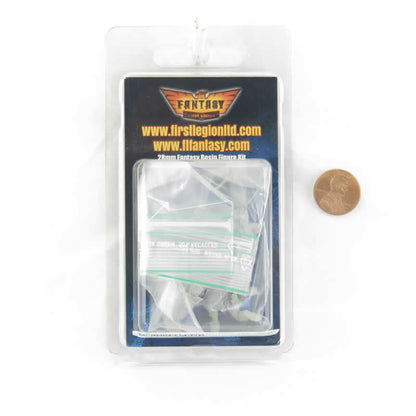 FLM28031 Goblin Warrior On Warg No. 2 Figure Kit 28mm Heroic Scale Miniature Unpainted