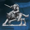 FLM28032 Goblin Warrior on Warg No. 3 Figure Kit 28mm Heroic Scale Miniature Unpainted