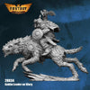 FLM28034 Goblin Leader On Warg with Spear or Sword Figure Kit 28mm Heroic Scale Miniature Unpainted