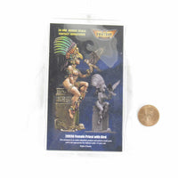 FLM28036 Female Priest with Bird Figure Kit 28mm Heroic Scale Miniature Unpainted