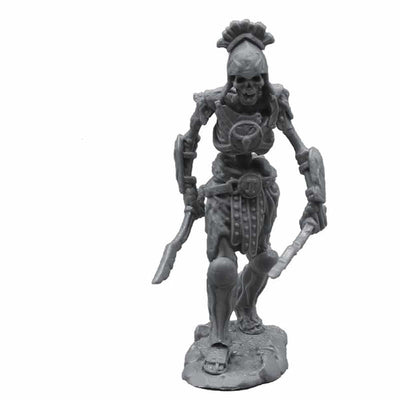 FLM28042 Skeleton Warrior Figure Kit 28mm Heroic Scale Miniature Unpainted