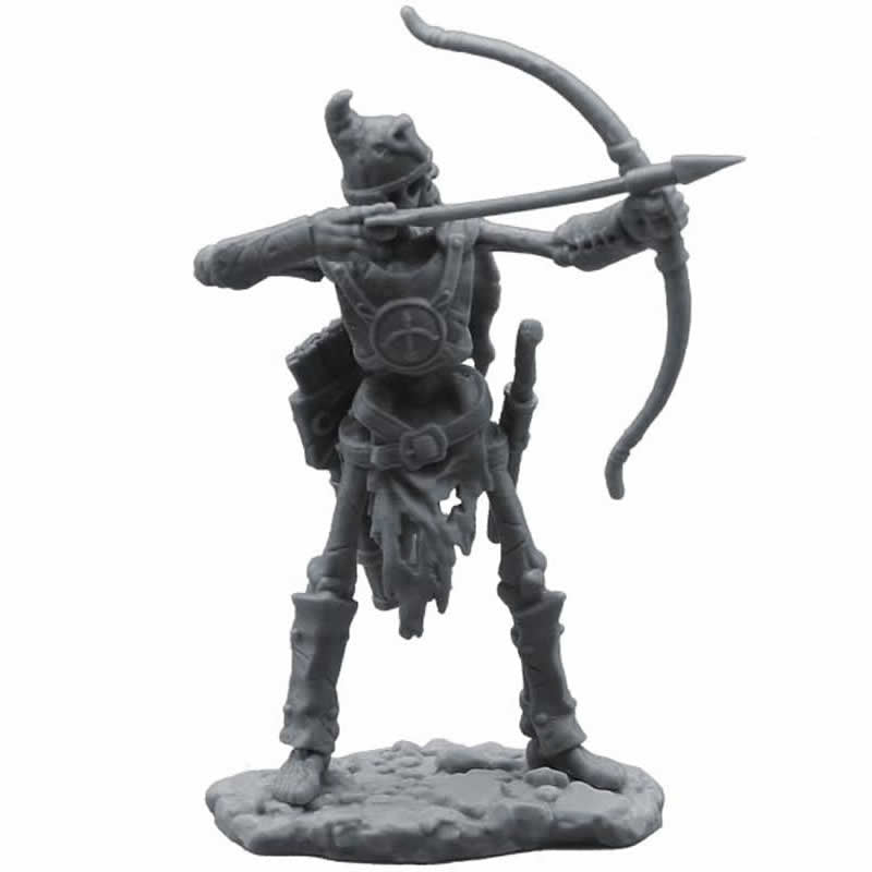 FLM28049 Skeleton Archer Figure Kit 28mm Heroic Scale Miniature Unpainted