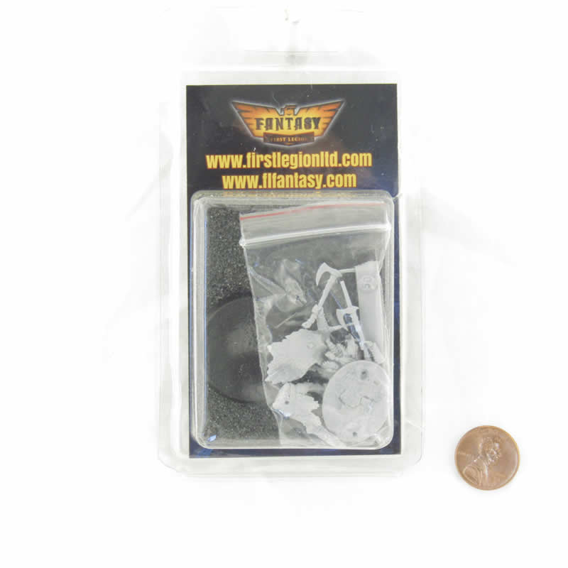 FLM28050 Skeleton Beserker Figure Kit 28mm Heroic Scale Miniature Unpainted