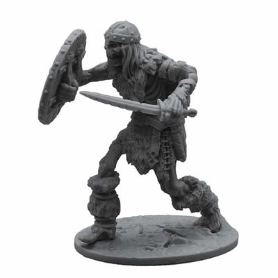 FLM28052 Skeleton Warrior Figure Kit 28mm Heroic Scale Miniature Unpainted