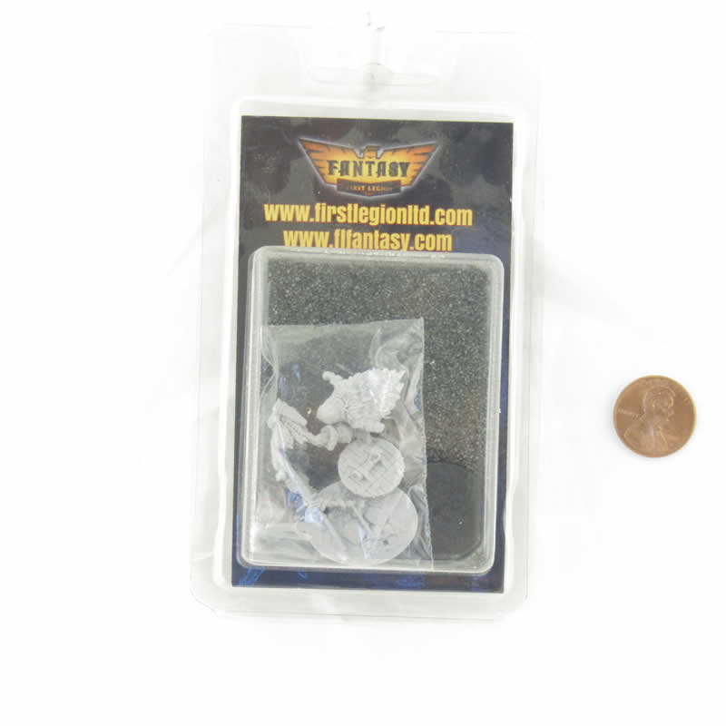 FLM28052 Skeleton Warrior Figure Kit 28mm Heroic Scale Miniature Unpainted