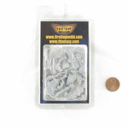 FLM28054 Mounted Skeleton Figure Kit 28mm Heroic Scale Miniature Unpainted