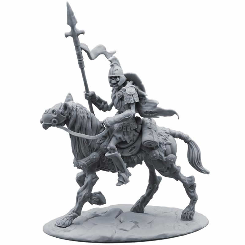 FLM28057 Mounted Skeleton Warrior Figure Kit 28mm Heroic Scale Miniature Unpainted