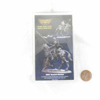 FLM28057 Mounted Skeleton Warrior Figure Kit 28mm Heroic Scale Miniature Unpainted