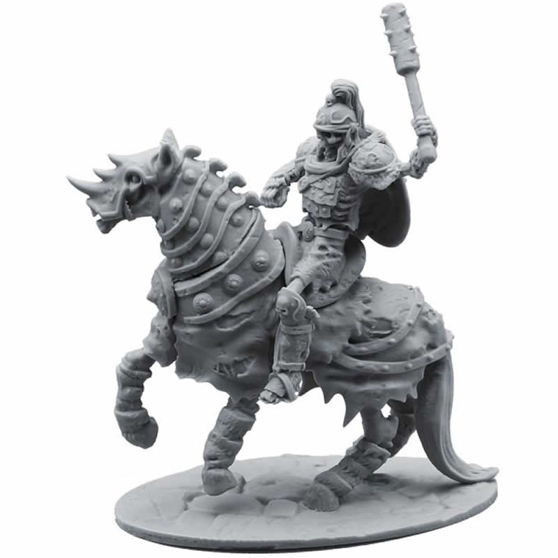FLM28058 Mounted Skeleton Warrior Figure Kit 28mm Heroic Scale Miniature Unpainted