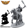 FLM28058 Mounted Skeleton Warrior Figure Kit 28mm Heroic Scale Miniature Unpainted
