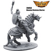 FLM28058 Mounted Skeleton Warrior Figure Kit 28mm Heroic Scale Miniature Unpainted